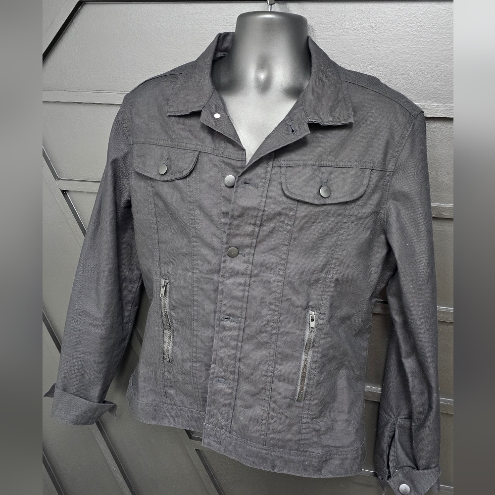 Men's Black Denim Jacket